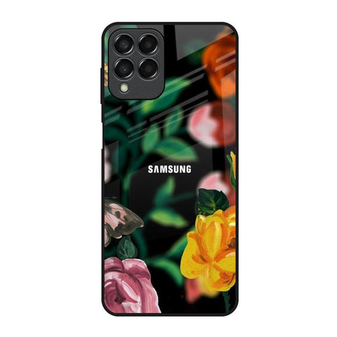 Flowers & Butterfly Glossy Case for Samsung Galaxy M53 5G