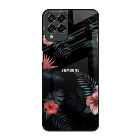 Tropical Art Flower Glossy Case for Samsung Galaxy M53 5G