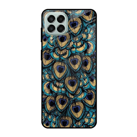 Peacock Feathers Glossy case for Samsung Galaxy M53 5G