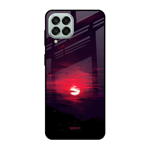 Morning Red Sky Glossy Case For Samsung Galaxy M53 5G