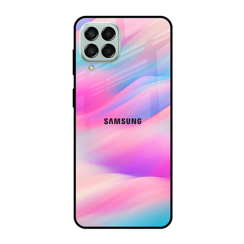 Colorful Waves Glossy case for Samsung Galaxy M53 5G