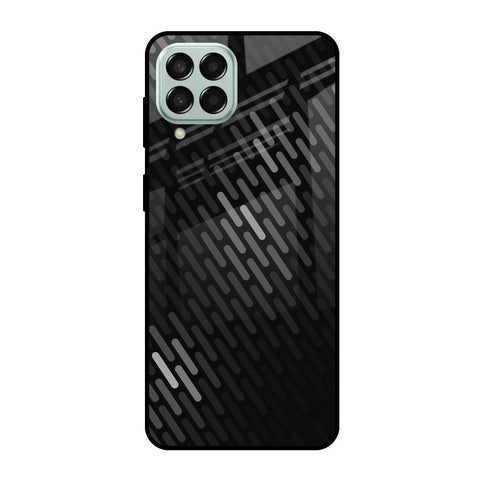 Dark Abstract Pattern Glossy Case For Samsung Galaxy M53 5G