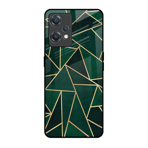 Abstract Green Glossy Case For OnePlus Nord CE 2 Lite 5G