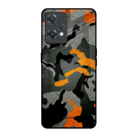 Camouflage Orange Glossy Case For OnePlus Nord CE 2 Lite 5G