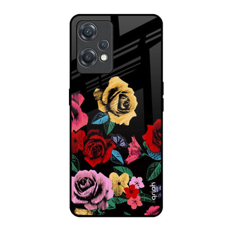 Floral Decorative Glossy Case For OnePlus Nord CE 2 Lite 5G