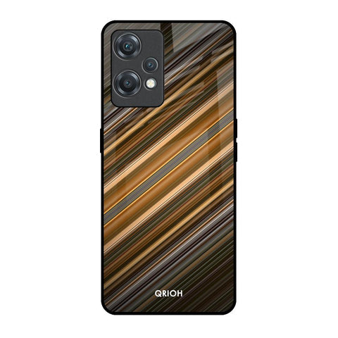 Diagonal Slash Pattern Glossy Case for OnePlus Nord CE 2 Lite 5G