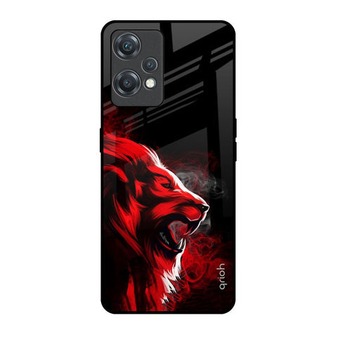 Red Angry Lion Glossy Case for OnePlus Nord CE 2 Lite 5G