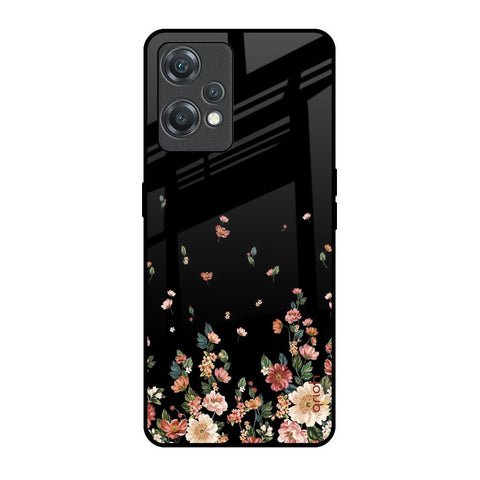 Floating Floral Print Glossy Case for OnePlus Nord CE 2 Lite 5G