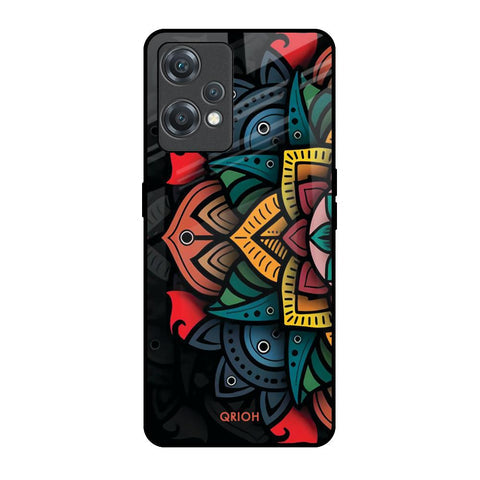 Retro Gorgeous Flower Glossy Case for OnePlus Nord CE 2 Lite 5G