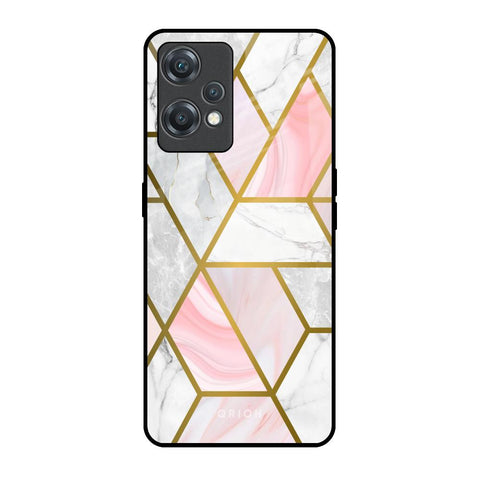 Geometrical Marble Glossy Case for OnePlus Nord CE 2 Lite 5G