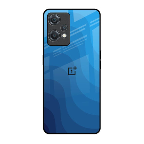Blue Wave Abstract Glossy Case for OnePlus Nord CE 2 Lite 5G