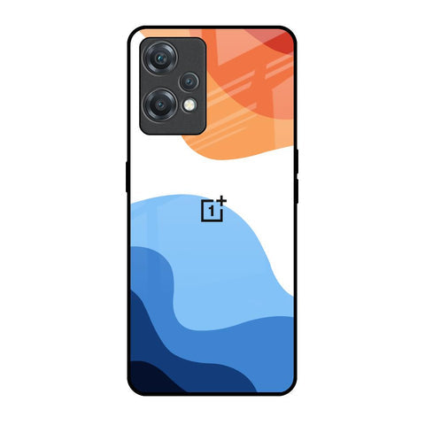 Wavy Color Pattern Glossy Case for OnePlus Nord CE 2 Lite 5G