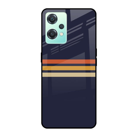 Tricolor Stripes Glossy Case For OnePlus Nord CE 2 Lite 5G