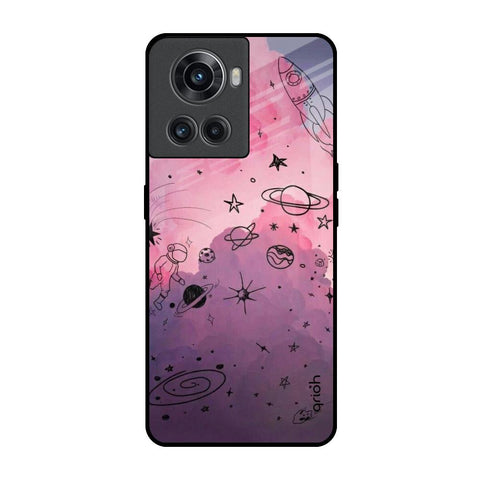 Space Doodles Glossy Case for OnePlus 10R 5G