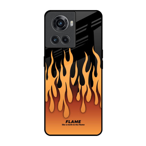 Fire Flame Glossy Case for OnePlus 10R 5G