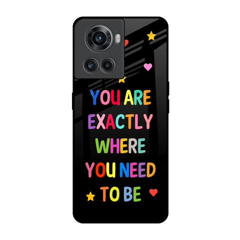 Magical Words Glossy Case for OnePlus 10R 5G