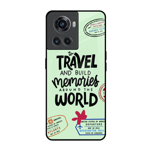 Travel Stamps Glossy Case for OnePlus 10R 5G