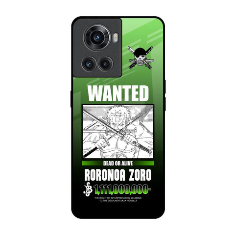 Zoro Wanted Glossy Case for OnePlus 10R 5G