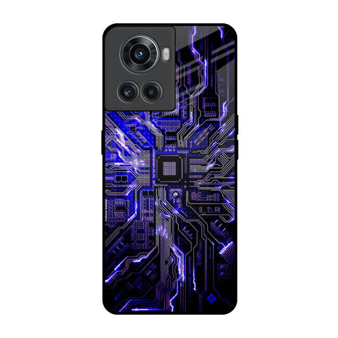 Techno Color Pattern Glossy Case For OnePlus 10R 5G
