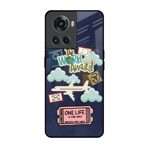 Tour The World Glossy Case For OnePlus 10R 5G