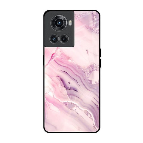 Diamond Pink Gradient Glossy Case For OnePlus 10R 5G