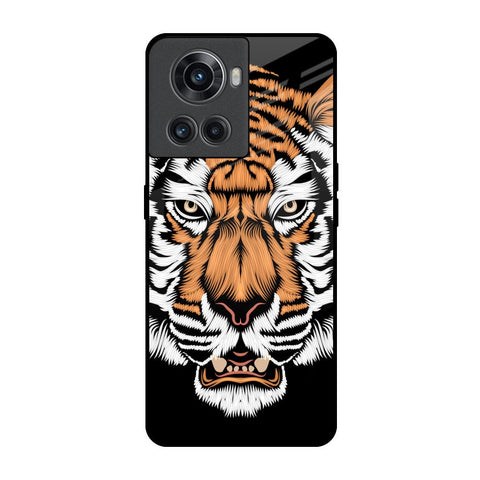 Angry Tiger Glossy Case For OnePlus 10R 5G