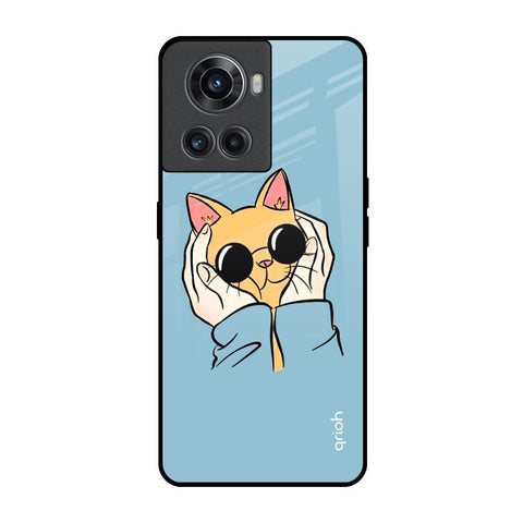 Adorable Cute Kitty Glossy Case For OnePlus 10R 5G