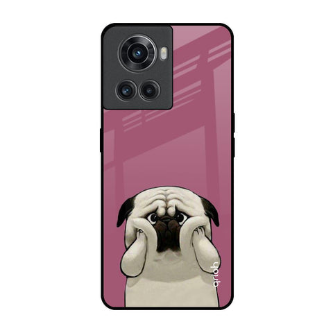 Funny Pug Face Glossy Case For OnePlus 10R 5G
