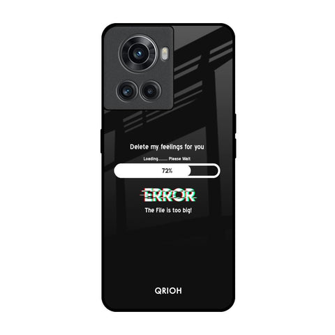 Error Glossy Case for OnePlus 10R 5G