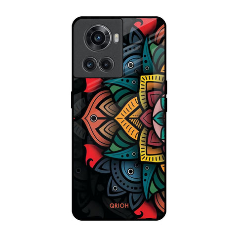 Retro Gorgeous Flower Glossy Case for OnePlus 10R 5G