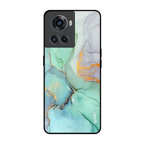 Green Marble Glossy Case for OnePlus 10R 5G