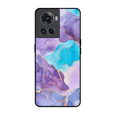 Alcohol ink Marble Glossy Case for OnePlus 10R 5G