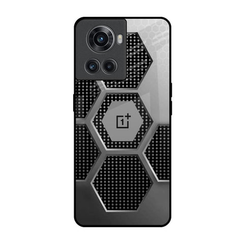 Hexagon Style Glossy Case For OnePlus 10R 5G