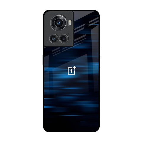 Blue Rough Abstract Glossy Case for OnePlus 10R 5G
