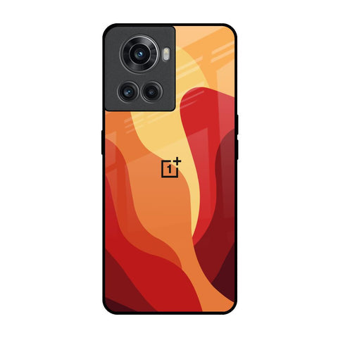 Magma Color Pattern Glossy Case for OnePlus 10R 5G