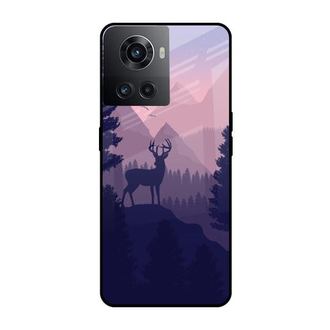 Deer In Night Glossy Case For OnePlus 10R 5G
