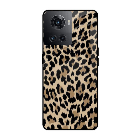 Leopard Seamless Glossy Case For OnePlus 10R 5G