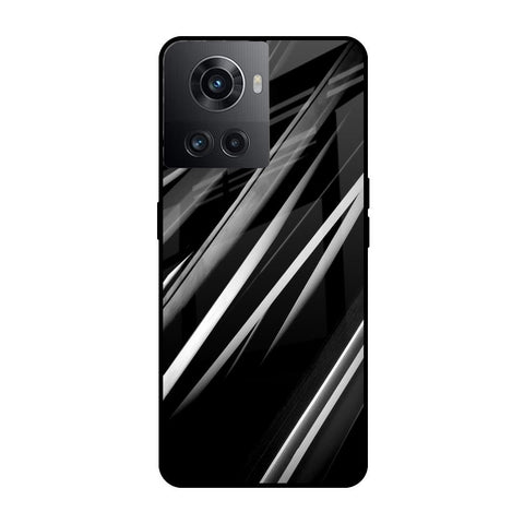 Black & Grey Gradient Glossy Case For OnePlus 10R 5G