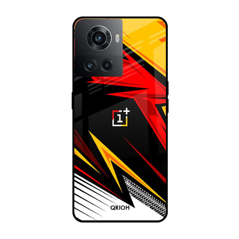 Race Jersey Pattern Glossy Case For OnePlus 10R 5G