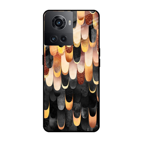 Bronze Abstract Glossy Case for OnePlus 10R 5G