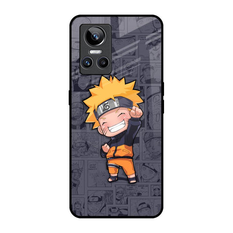 Orange Chubby Glossy Case for Realme GT Neo 3