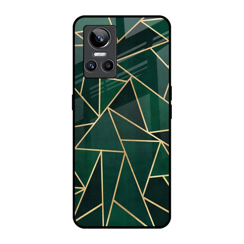 Abstract Green Glossy Case For Realme GT Neo 3