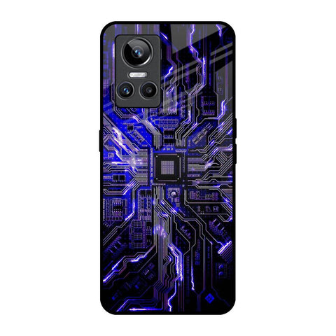 Techno Color Pattern Glossy Case For Realme GT Neo 3