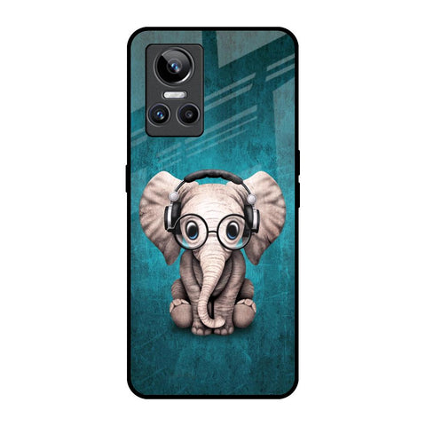 Adorable Baby Elephant Glossy Case For Realme GT Neo 3