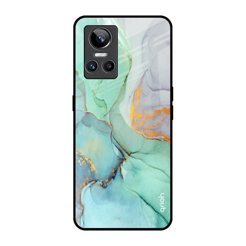 Green Marble Glossy Case for Realme GT Neo 3