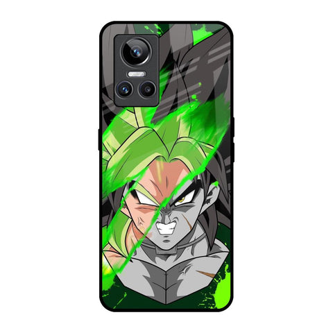 Anime Green Splash Glossy Case for Realme GT Neo 3
