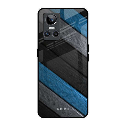 Multicolor Wooden Effect Glossy Case for Realme GT Neo 3