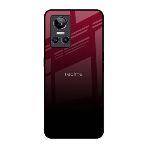 Wine Red Glossy Case For Realme GT Neo 3