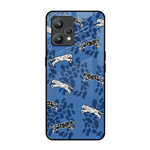 Blue Cheetah Glossy Case for Realme 9