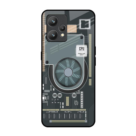 Motherboard Circuit Glossy Case for Realme 9